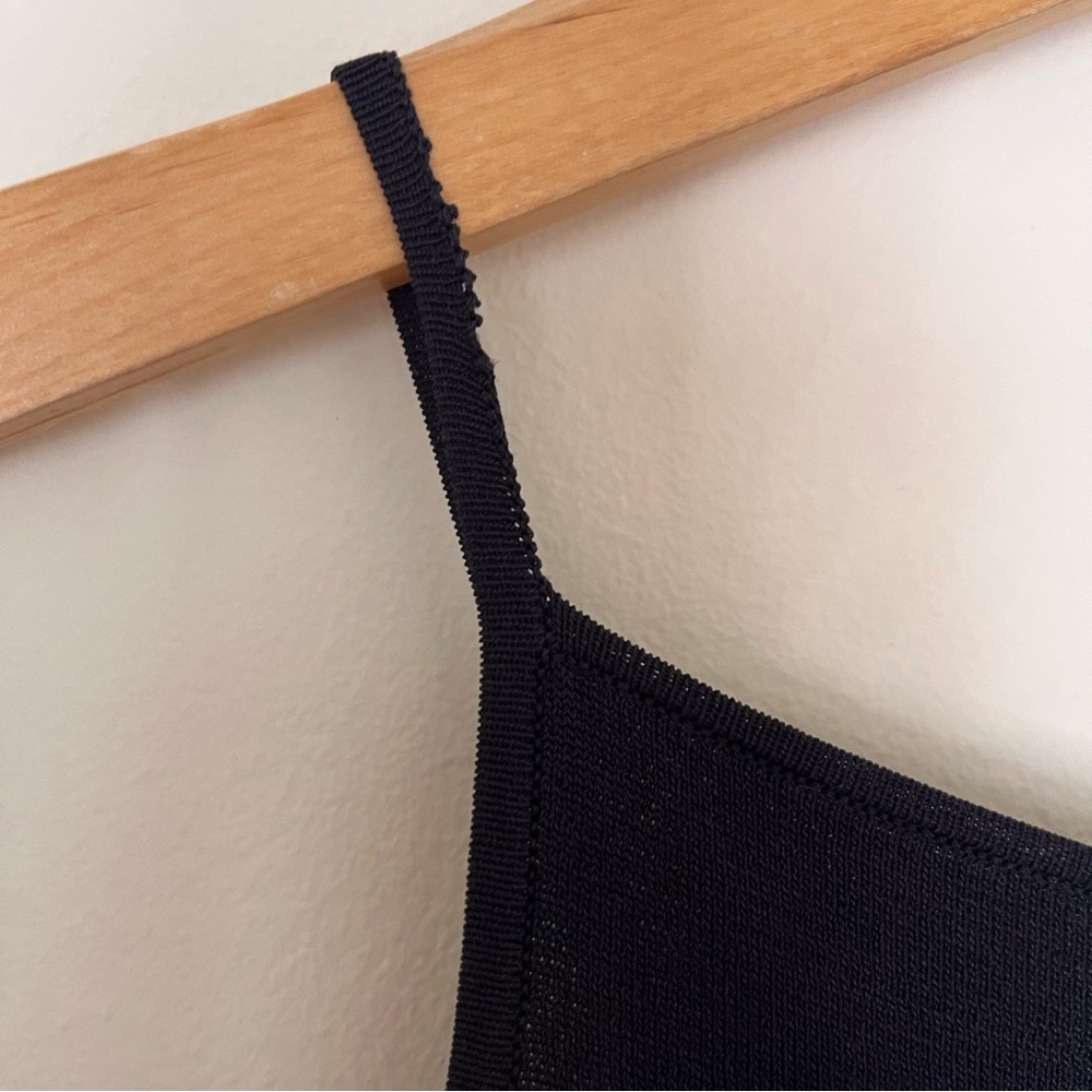 Zara Maxi Dress Size‎ Small Navy Sleeveless Classic Preppy - Picture 15 of 16